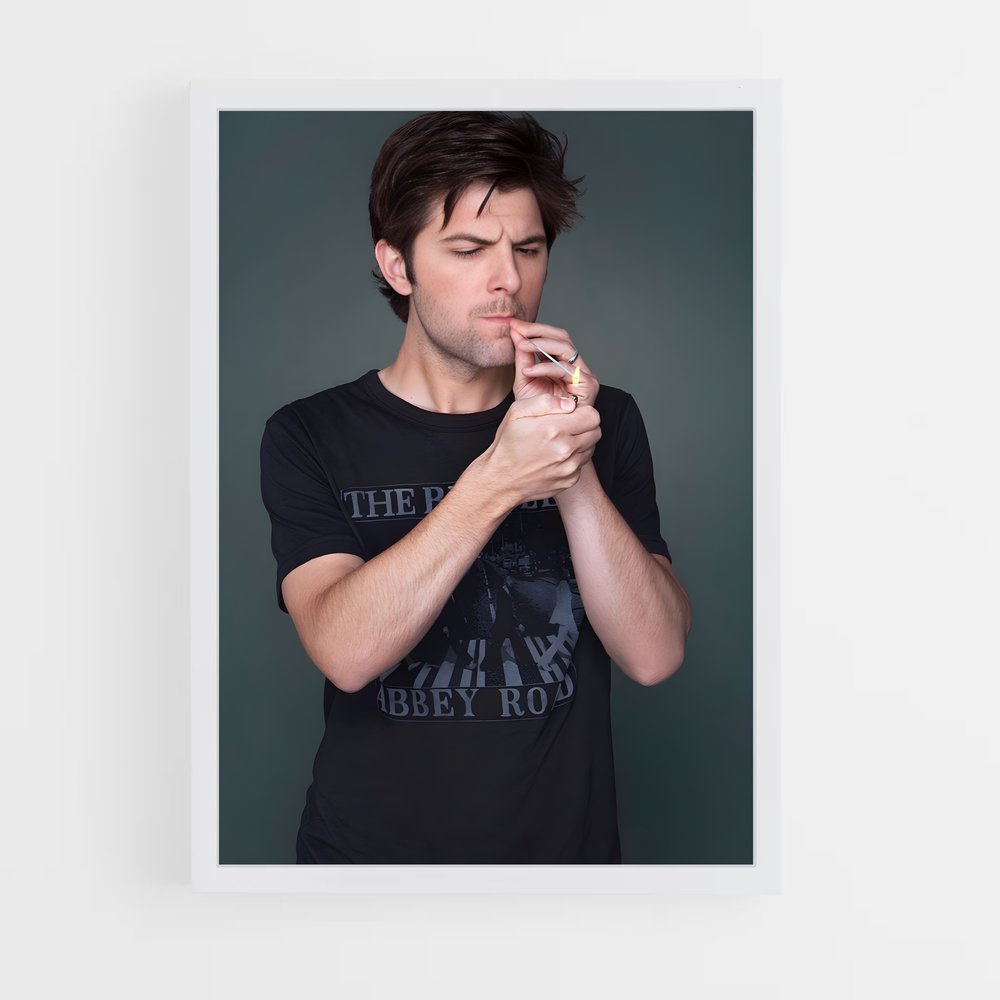 ap-adam scott-1 cadre Blanc
