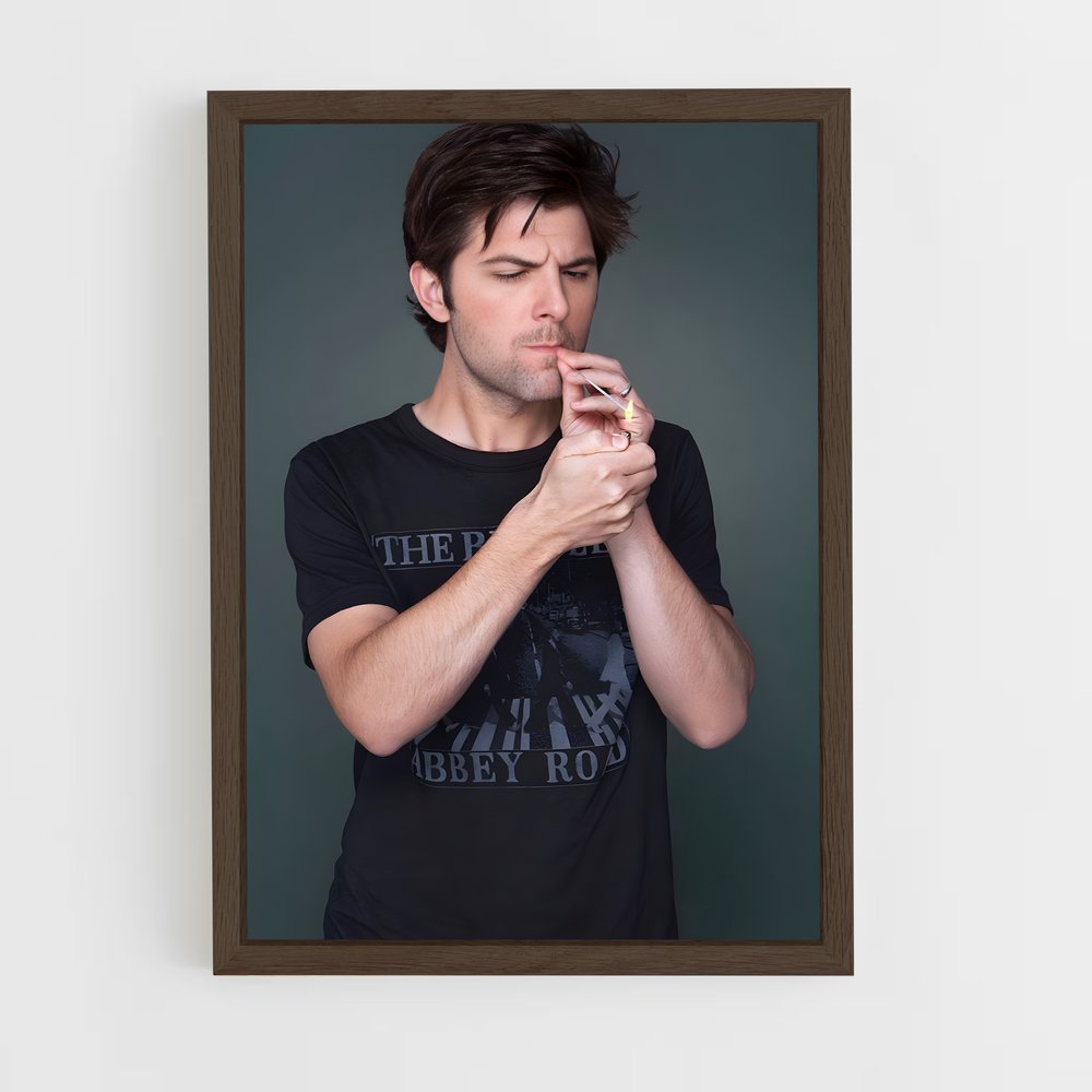 ap-adam scott-1 cadre Bois foncé