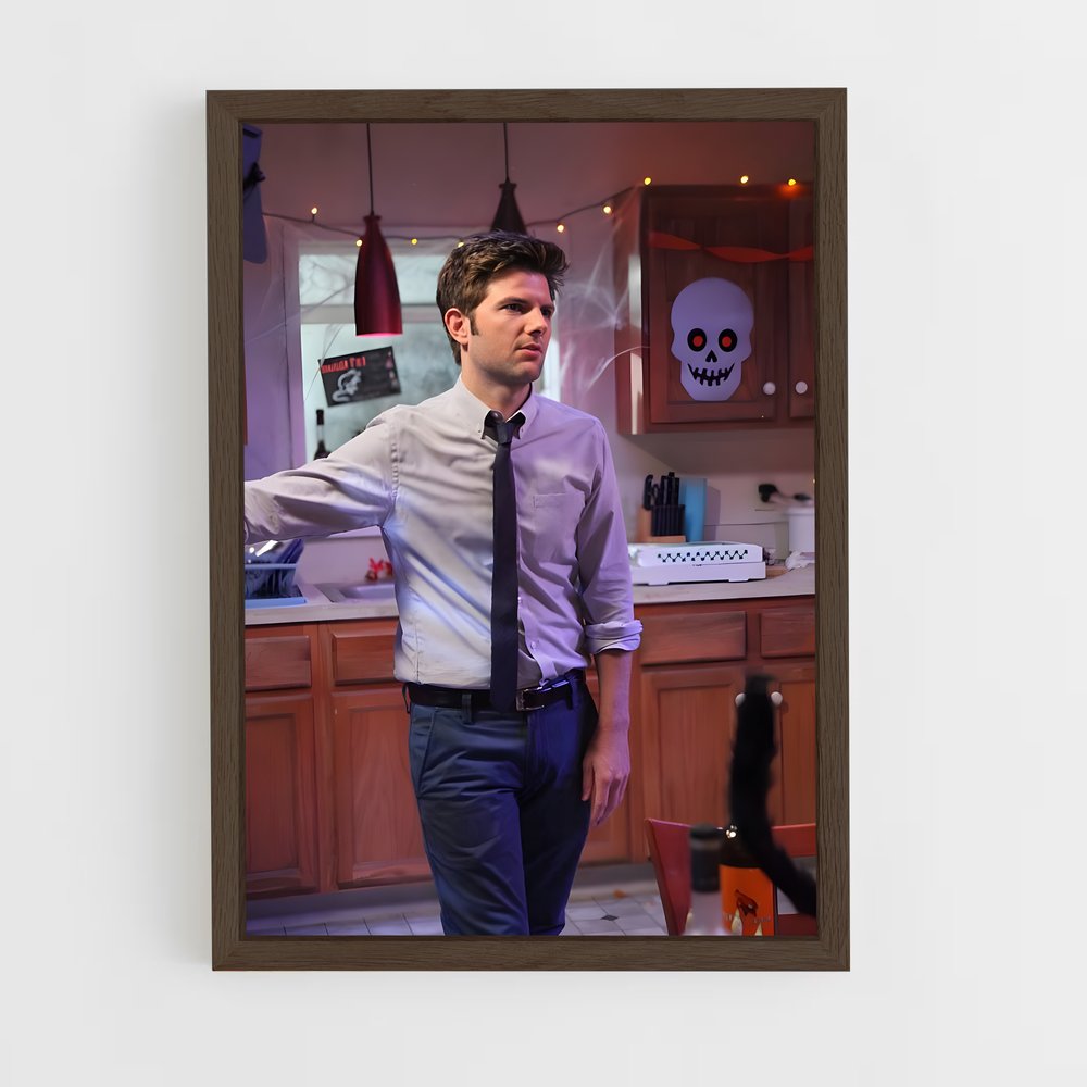 ap-adam scott-2 cadre Bois foncé