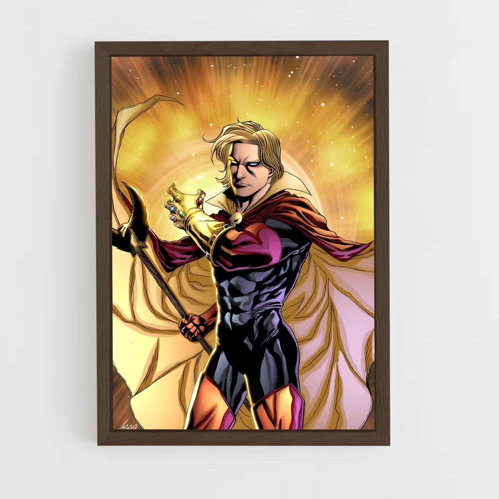 ap-adam warlock-2 cadre Bois foncé