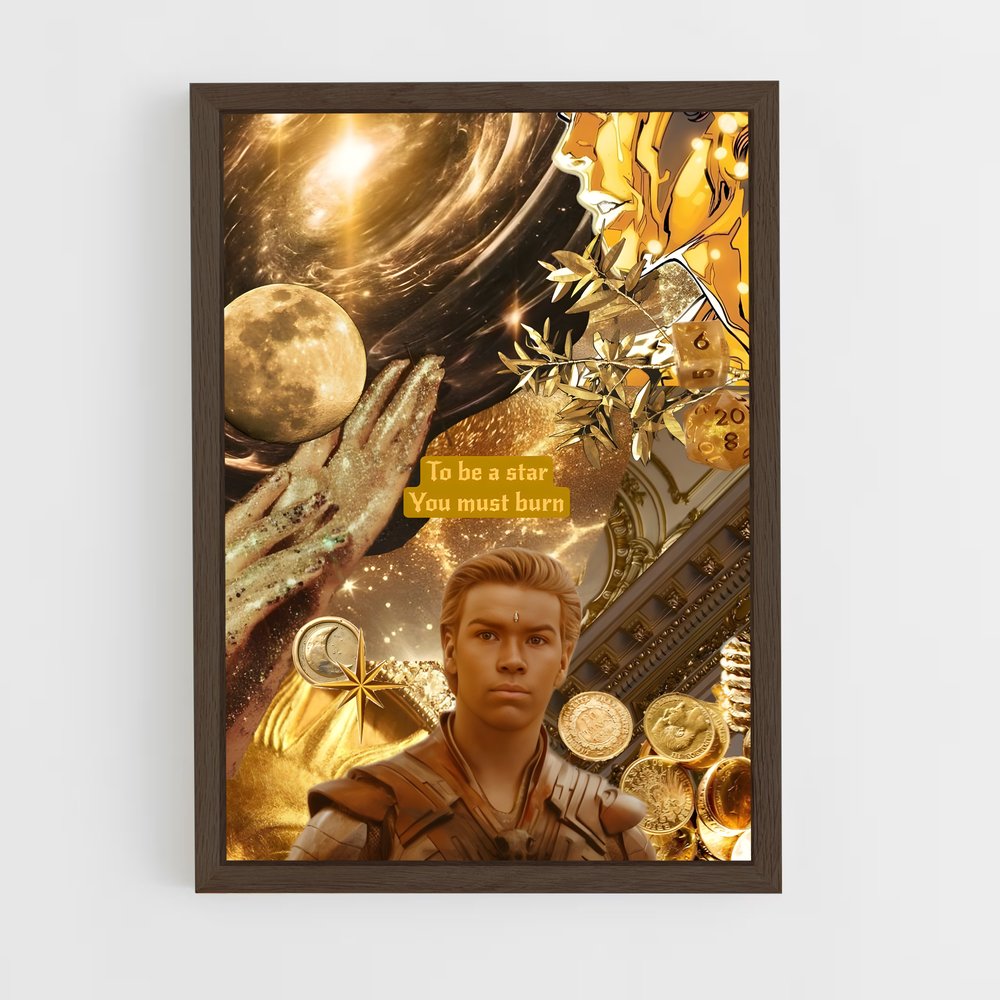 ap-adam warlock-6 cadre Bois foncé