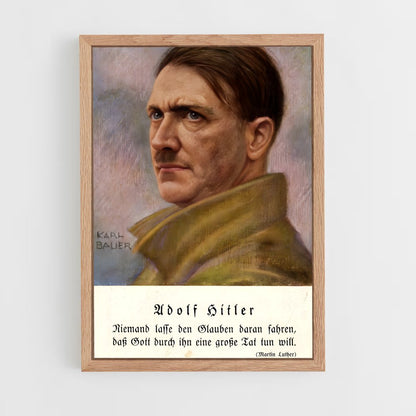 ap-adolf hitler-2 cadre Bois clair