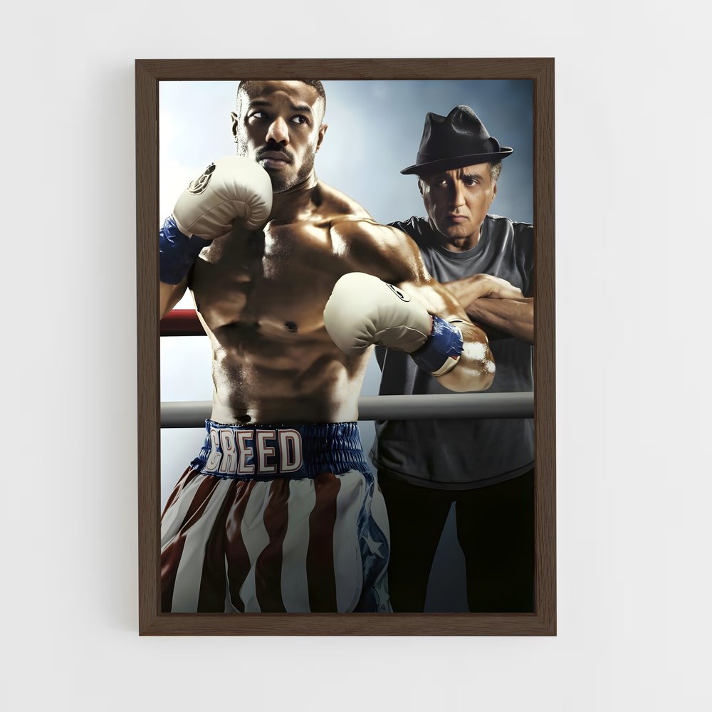 ap-adonis creed-2 cadre Bois foncé