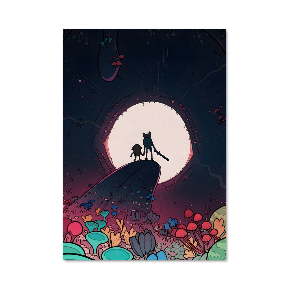 Poster Lune et Aventure