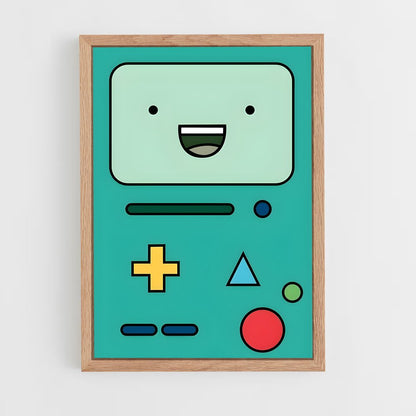 ap-adventure time-18 cadre Bois clair