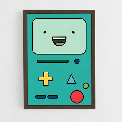 ap-adventure time-18 cadre Bois foncé
