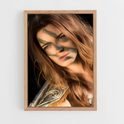 ap-aela the huntress-6 cadre Bois clair