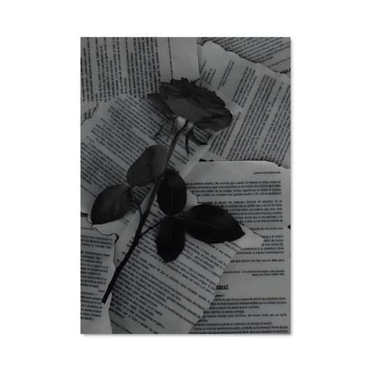 Poster Écrits de Roses