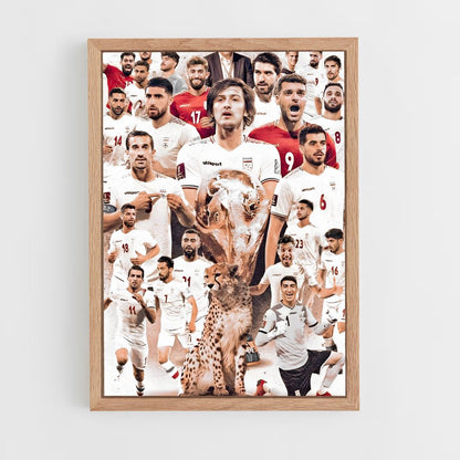 ap-afghanistan national football team-1 cadre Bois clair