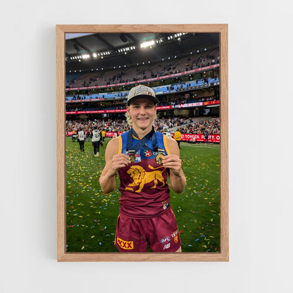 ap-afl grand final-1 cadre Bois clair