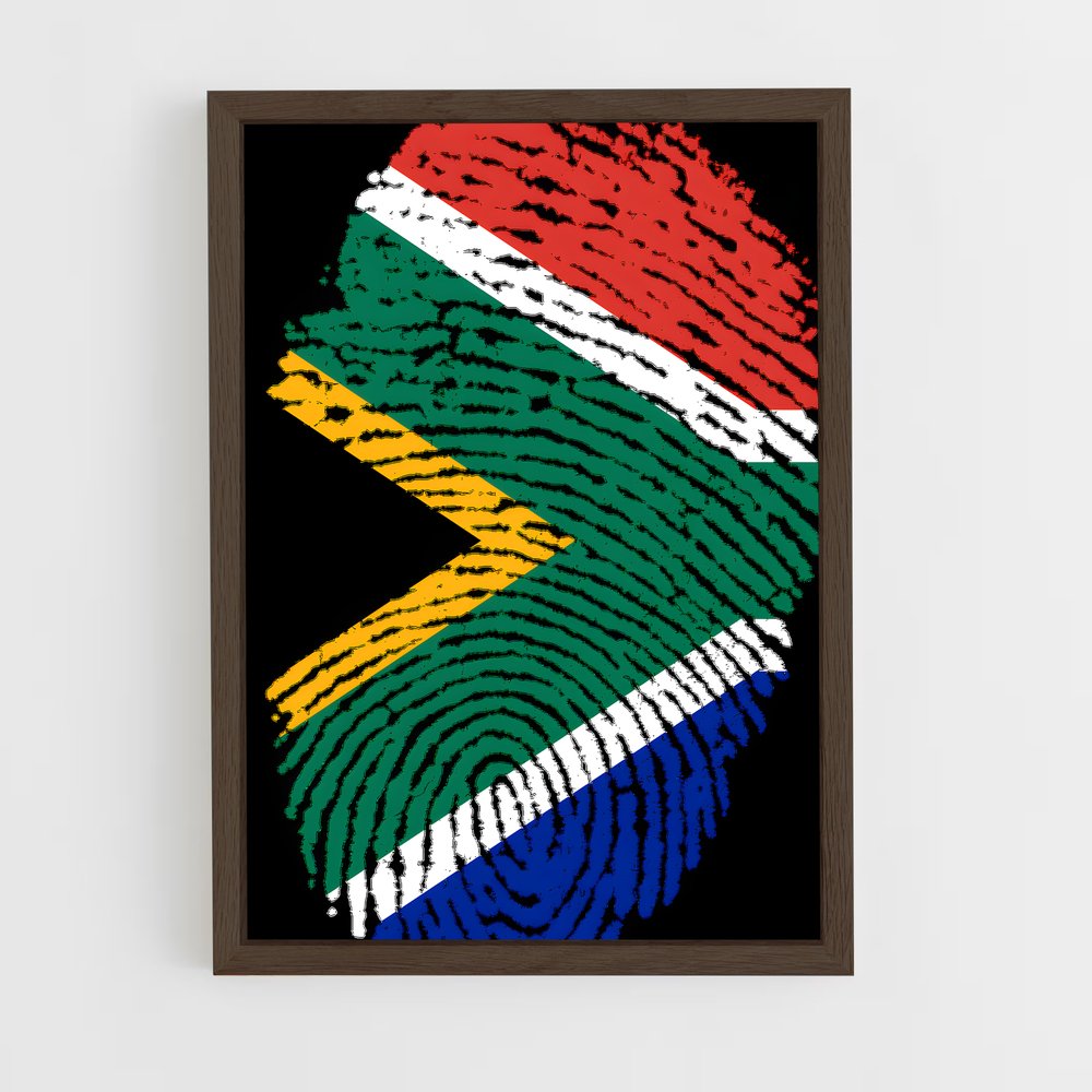 ap-africa cup flag-1 cadre Bois foncé