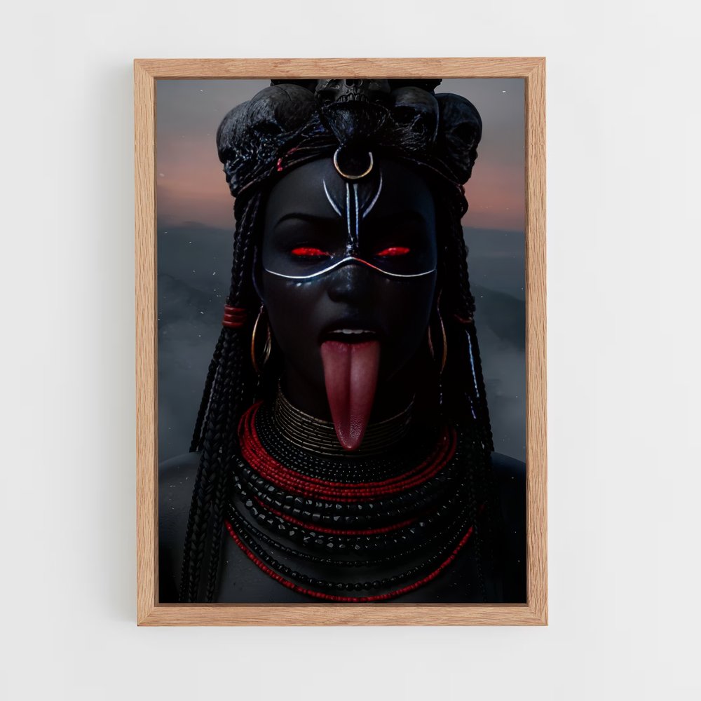 ap-african mythology-3 cadre Bois clair