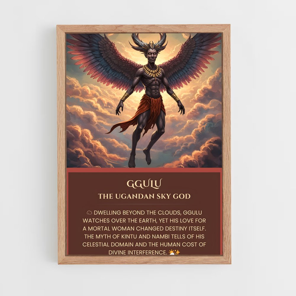 ap-african mythology-4 cadre Bois clair