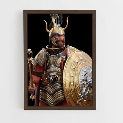 ap-agamemnon-3 cadre Bois foncé