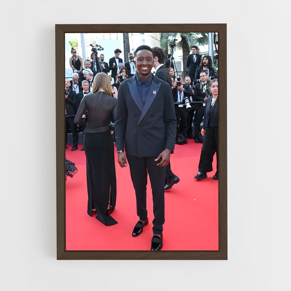 ap-ahmed sylla-6 cadre Bois foncé