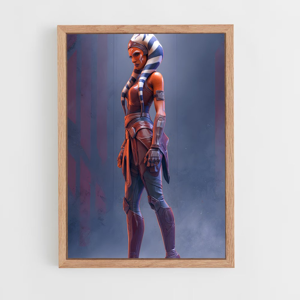 ap-ahsoka tano-7 cadre Bois clair
