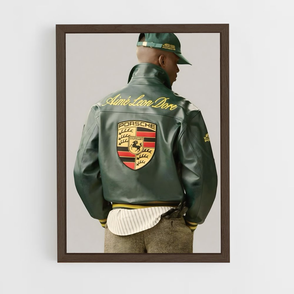 ap-aime leon dore-1 cadre Bois foncé