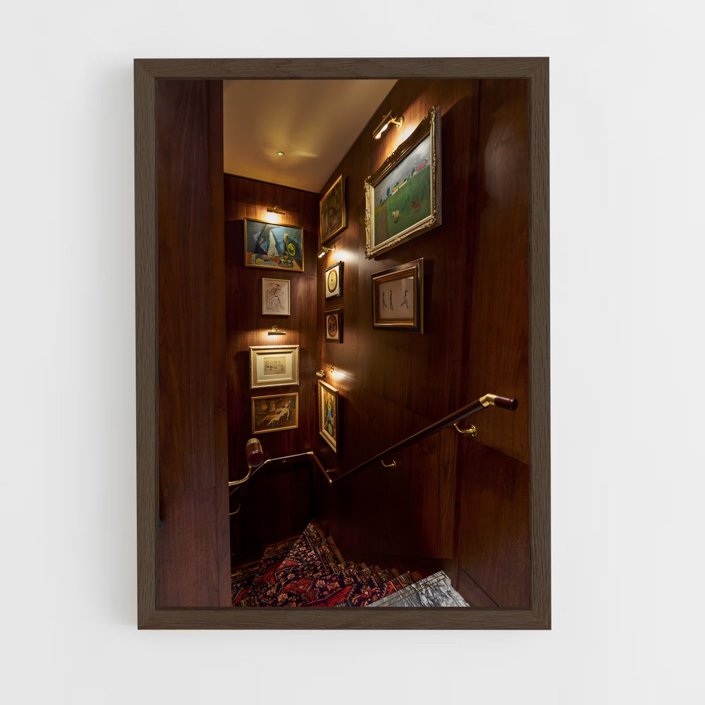 ap-aime leon dore-4 cadre Bois foncé