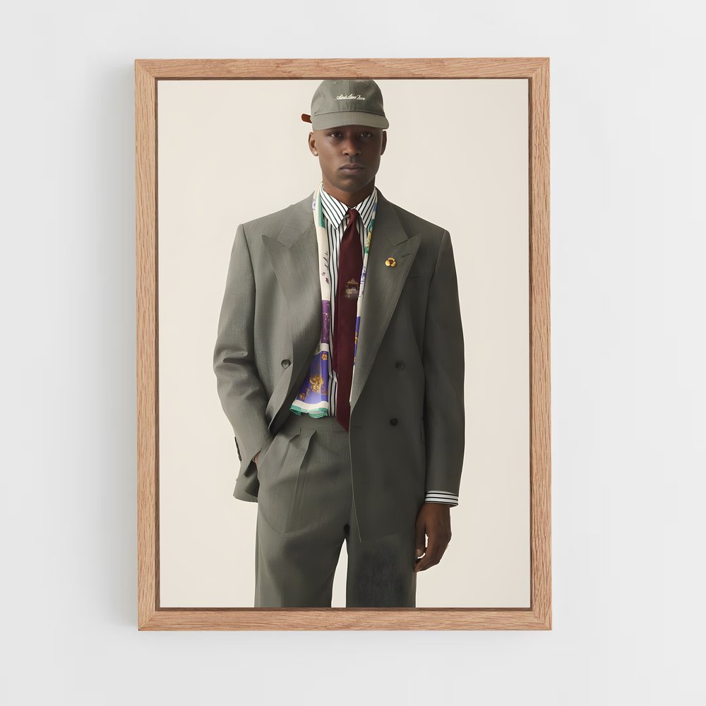 ap-aime leon dore-5 cadre Bois clair