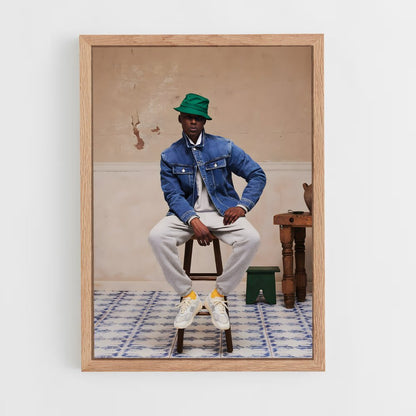 ap-aime leon dore-6 cadre Bois clair