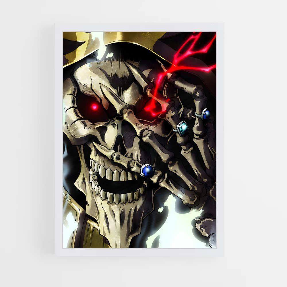ap-ainz ooal gown-2 cadre Blanc