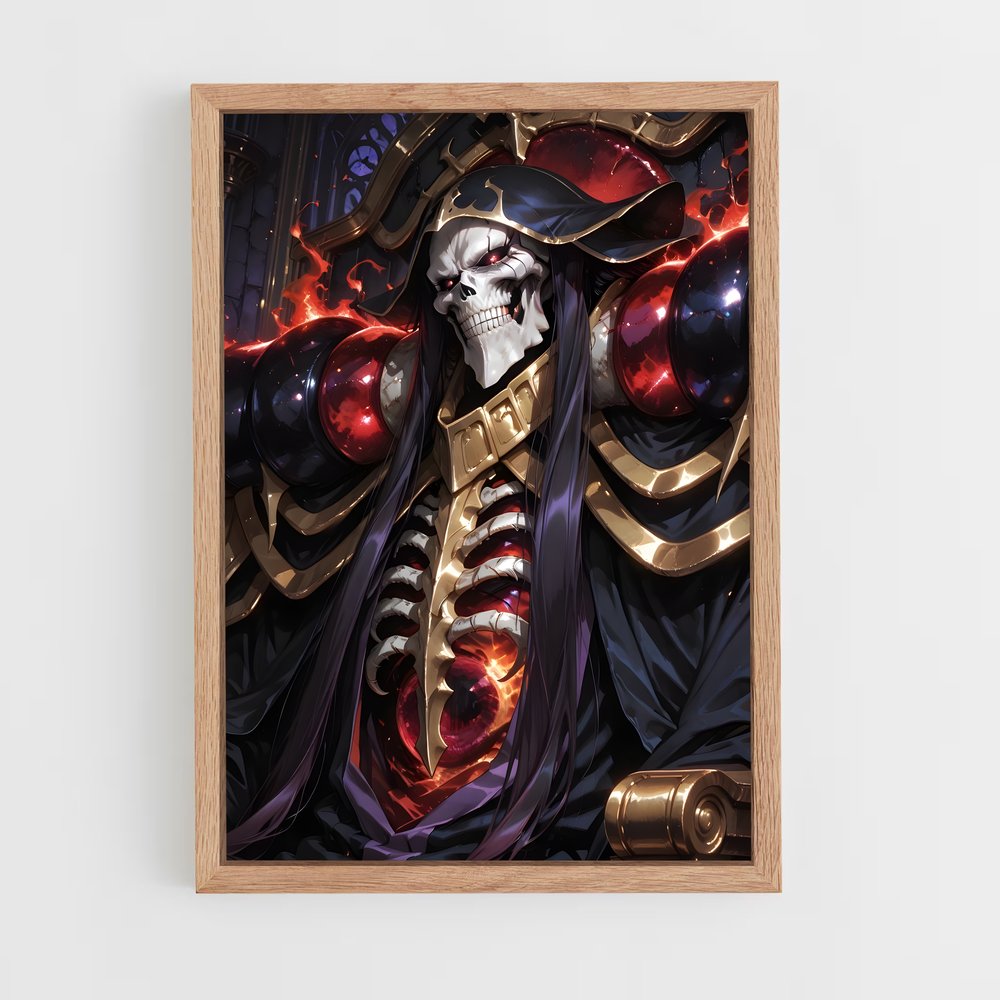 ap-ainz ooal gown-3 cadre Bois clair