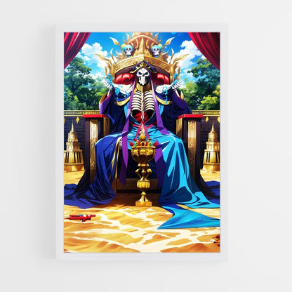 ap-ainz ooal gown-6 cadre Blanc