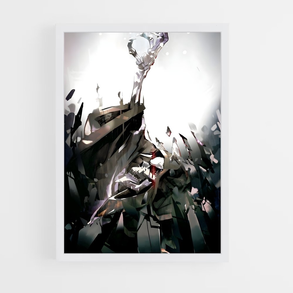 ap-ainz ooal gown-7 cadre Blanc