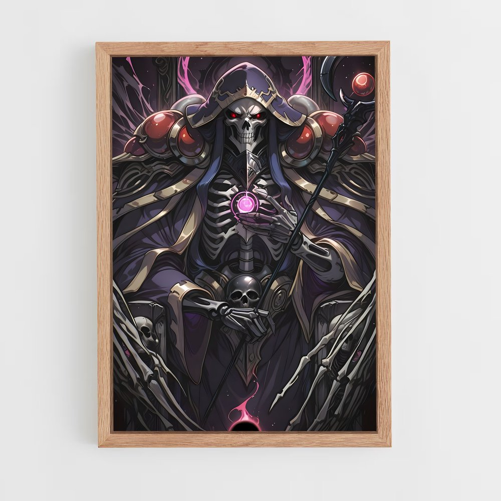 ap-ainz ooal gown-8 cadre Bois clair