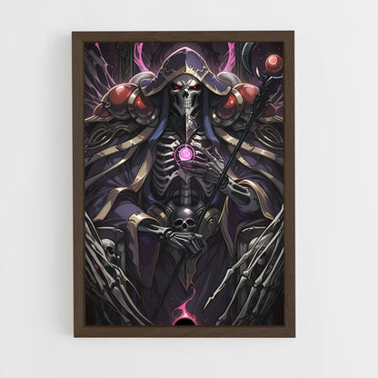 ap-ainz ooal gown-8 cadre Bois foncé