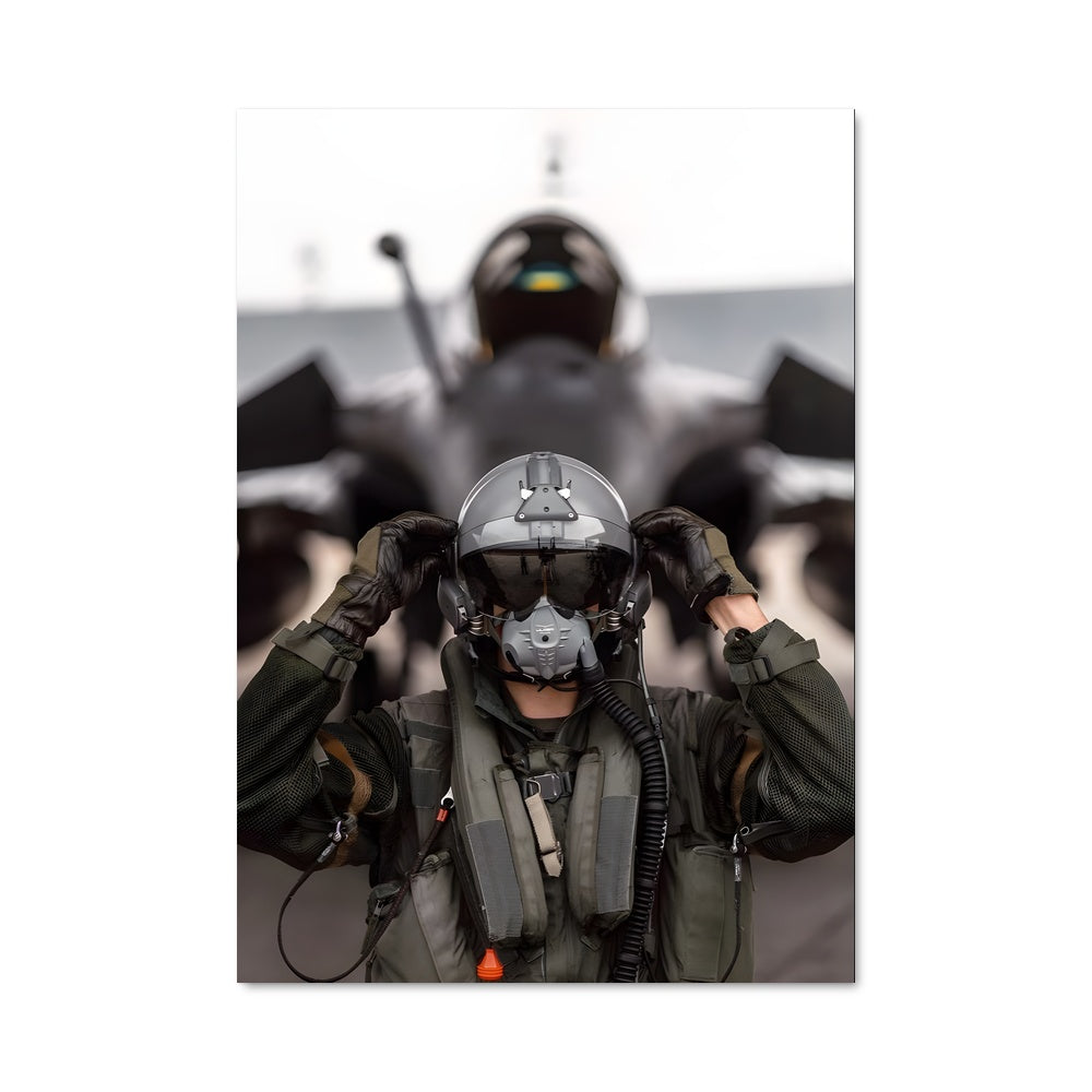 Poster Pilote de Chasse