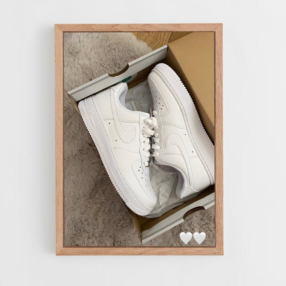 ap-air force 1-1 cadre Bois clair
