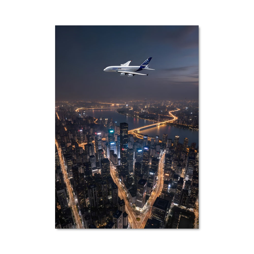 Poster Airbus a380 80722