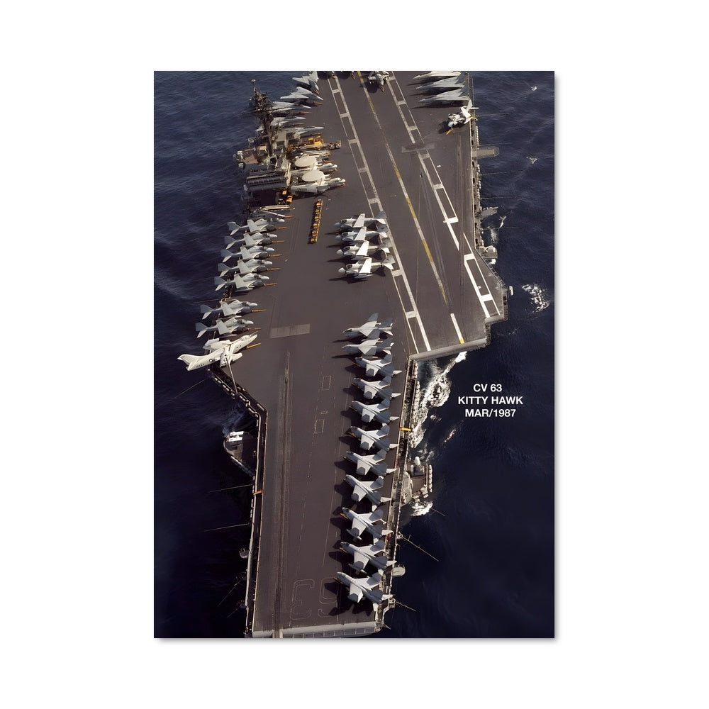 Poster Porte-Avions en Vue