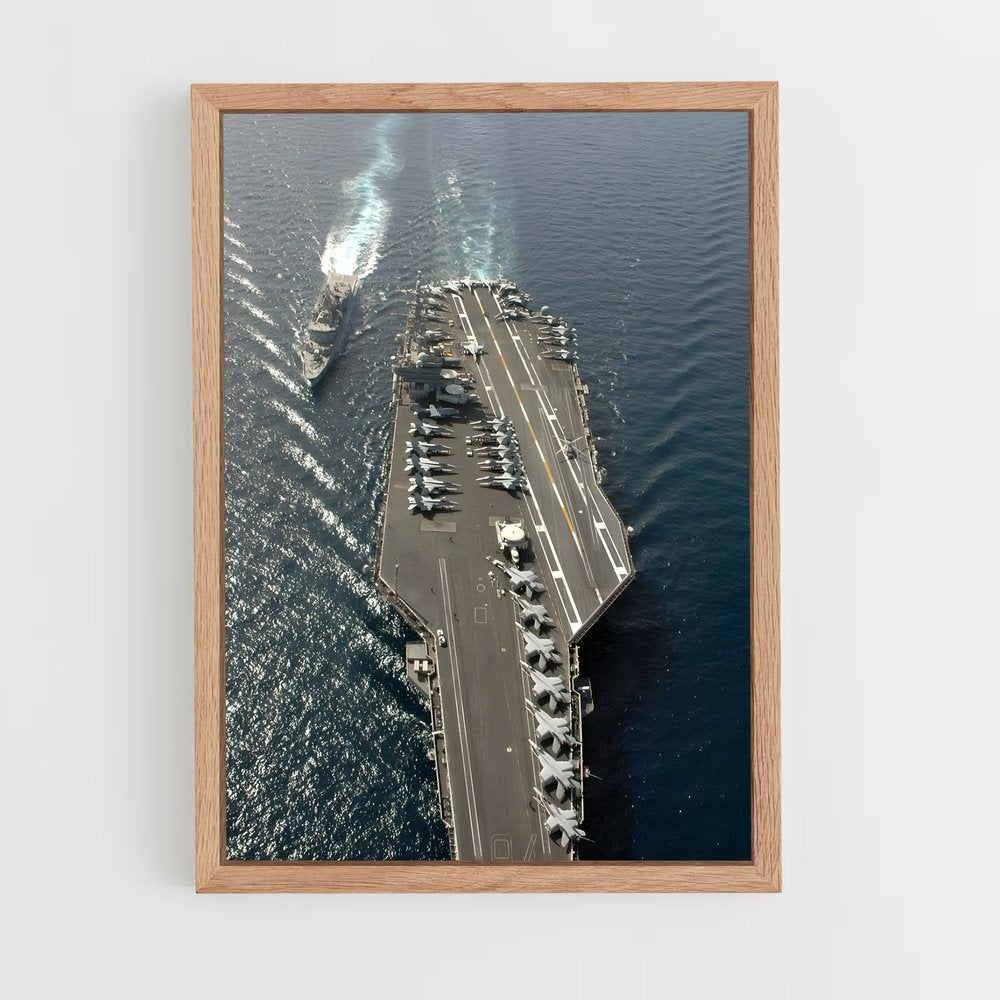 ap-aircraft carriers-6 cadre Bois clair