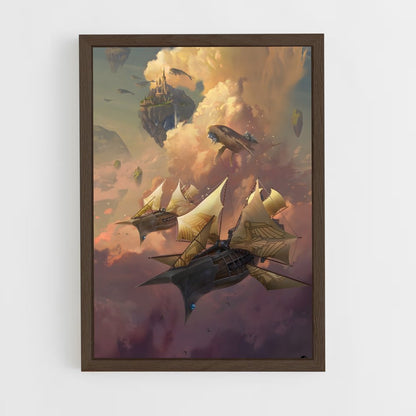 ap-airships-1 cadre Bois foncé