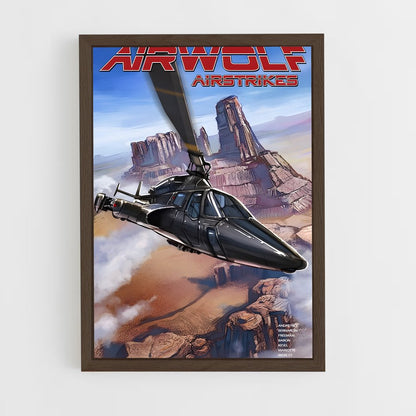 ap-airwolf-1 cadre Bois foncé