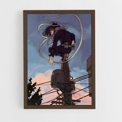 ap-aizawa-3 cadre Bois foncé