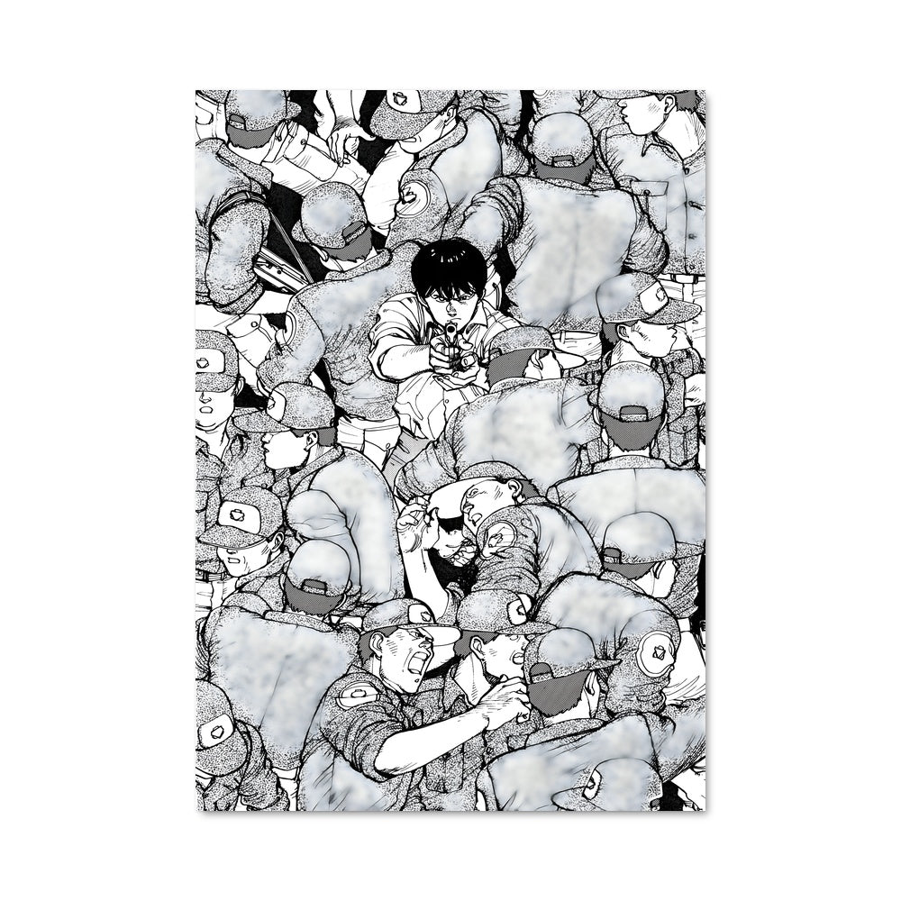 Poster La Foule Silencieuse