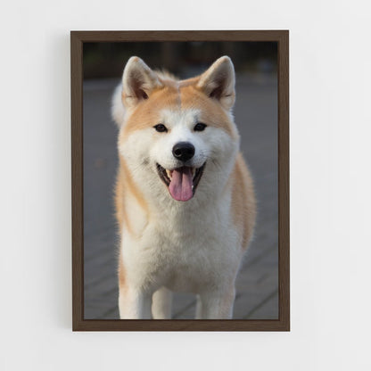 ap-akita-3 cadre Bois foncé