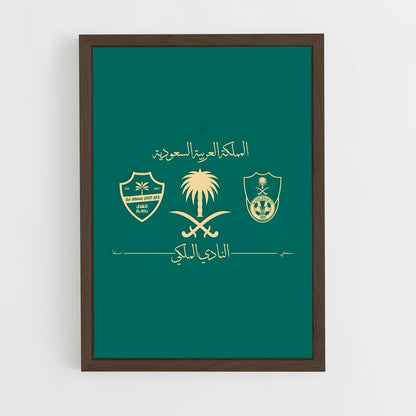 ap-al ahli saudi fc-2 cadre Bois foncé