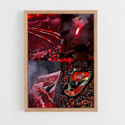 ap-al ahly sc-6 cadre Bois clair