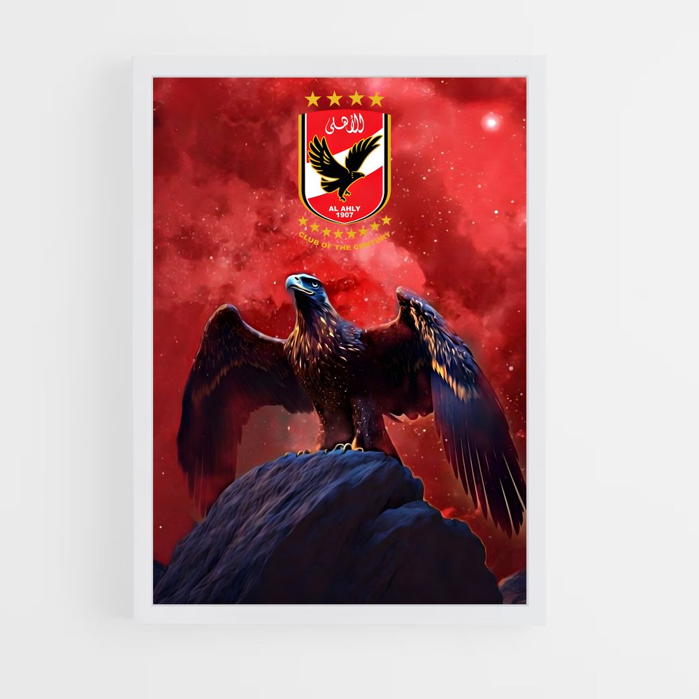 ap-al ahly sc-7 cadre Blanc