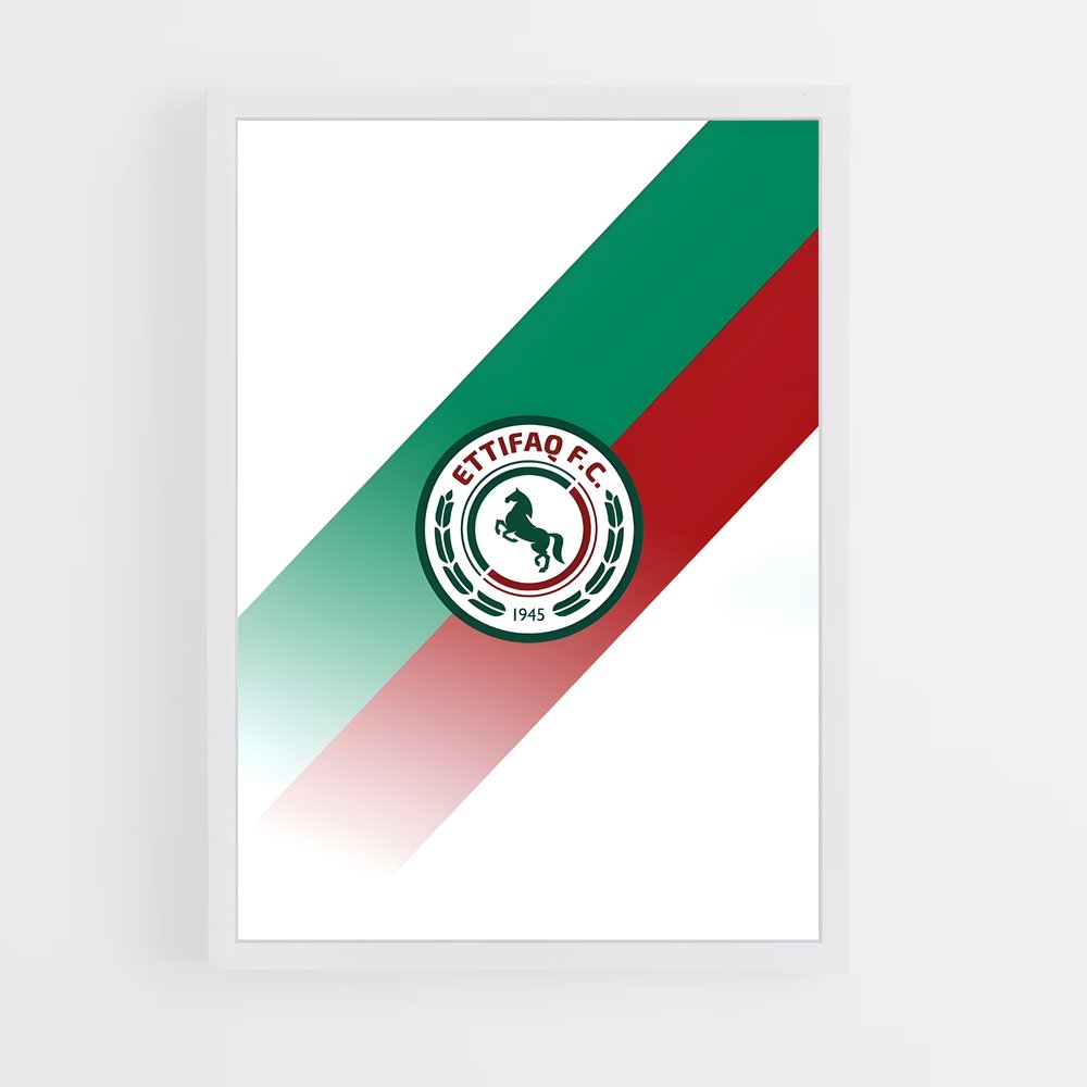 ap-al ettifaq fc-3 cadre Blanc