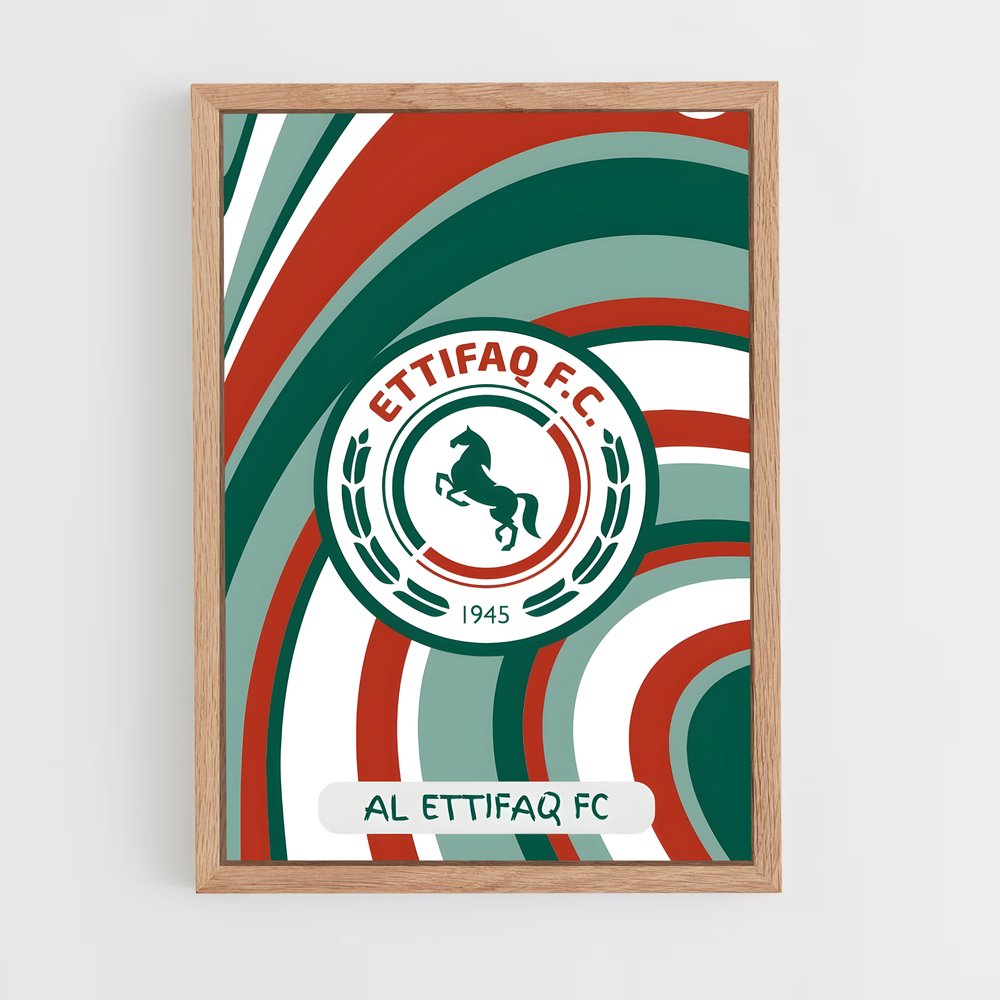 ap-al ettifaq fc-4 cadre Bois clair