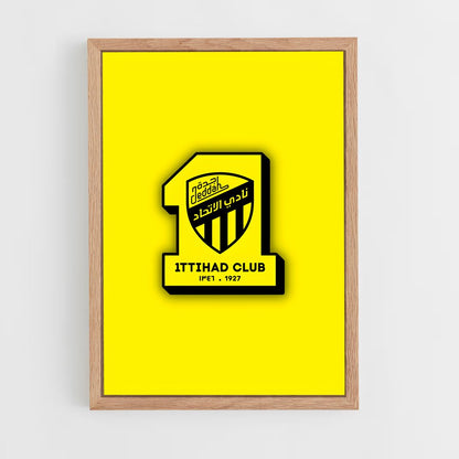 ap-al ittihad fc-1 cadre Bois clair