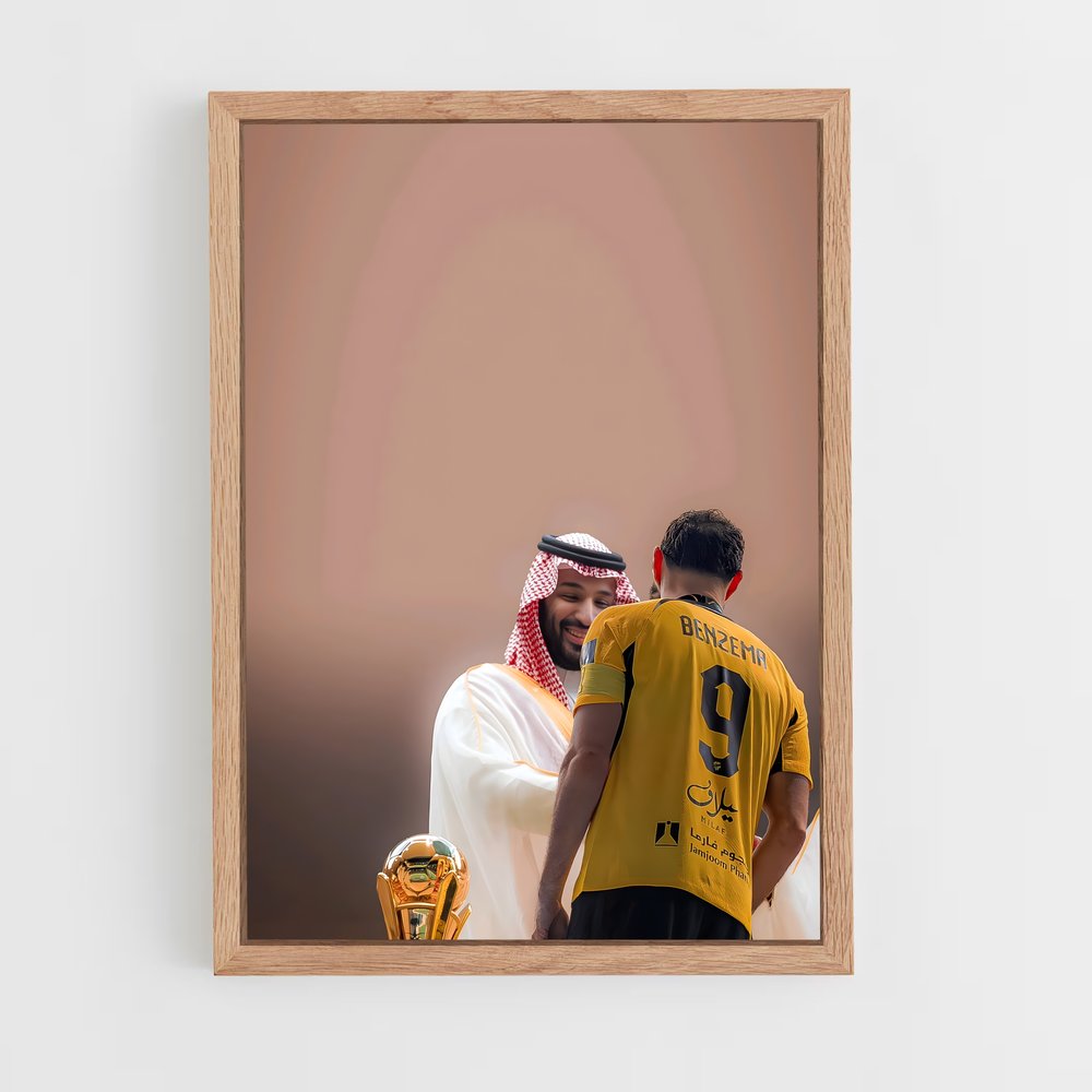 ap-al ittihad fc-3 cadre Bois clair