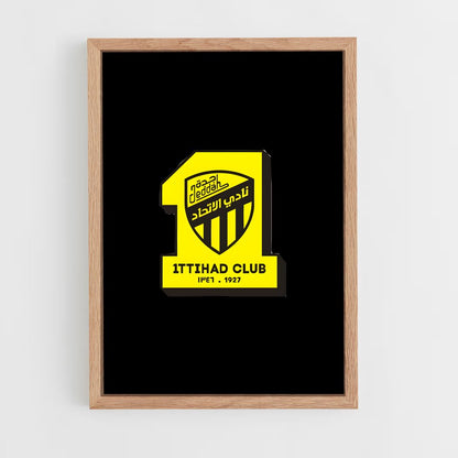 ap-al ittihad fc-6 cadre Bois clair
