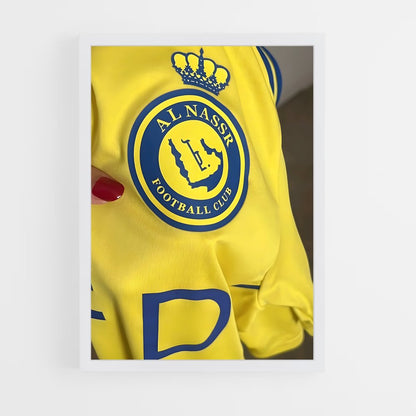 ap-al nassr fc-15 cadre Blanc