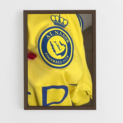 ap-al nassr fc-15 cadre Bois foncé